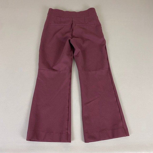 Spanx Pants Womens Size Small Crop Burgundy Activewear Athleisure Stretch - Picture 9 of 10